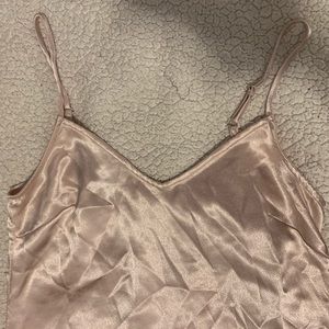 Satin Cami Slip Dress